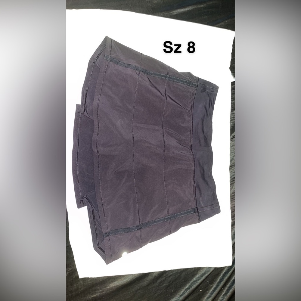 Black Lululemon skort